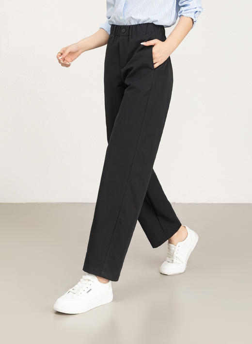 现货 臣禾	【松紧腰烟管裤】舒适通勤休闲裤	JZ253060975 商品图1