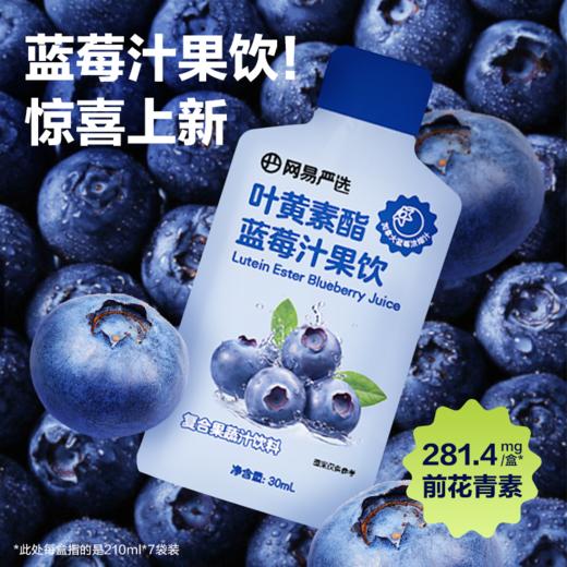 100%进口蓝莓汁 叶黄素酯蓝莓汁果饮210mL(30mL*7袋) 商品图0