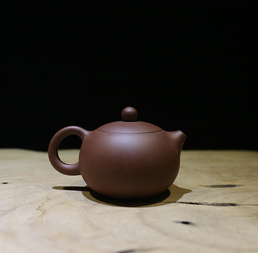 一物堂坭兴制半手工西施壶本色烧制茶壶紫砂西施单壶 商品图0