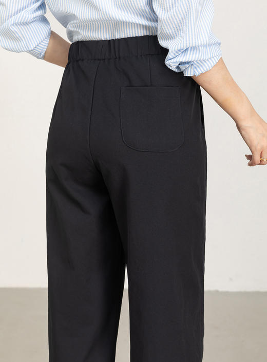 现货 臣禾	【松紧腰烟管裤】舒适通勤休闲裤	JZ253060975 商品图8