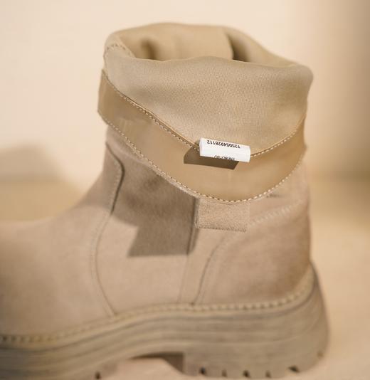 西村名物2025年冬季新款废土风美拉德西部牛仔靴堆堆靴马丁短靴T25DS49281 商品图10