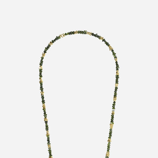 订购8周到｜La Coque Française-Liviya-绿色 不规则金珠 长款 手机链［法国设计师］ 商品图1