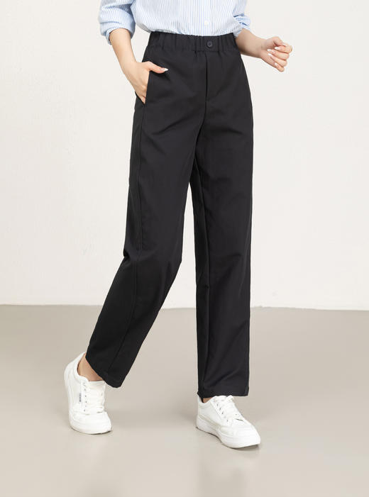 现货 臣禾	【松紧腰烟管裤】舒适通勤休闲裤	JZ253060975 商品图3