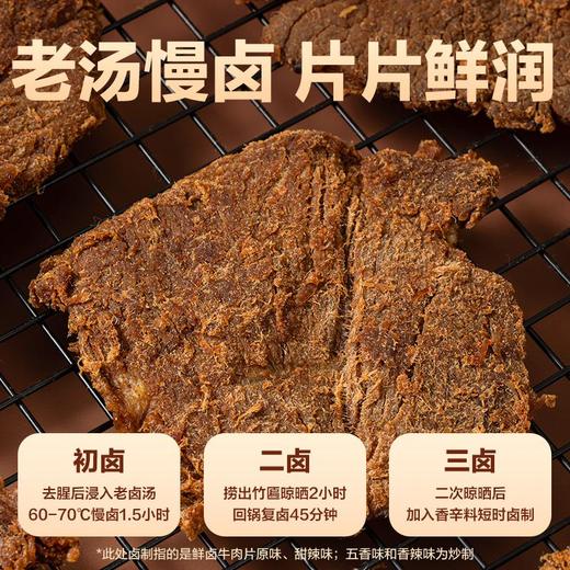 网易严选 鲜卤牛肉片（香辣味）50克/袋 商品图2