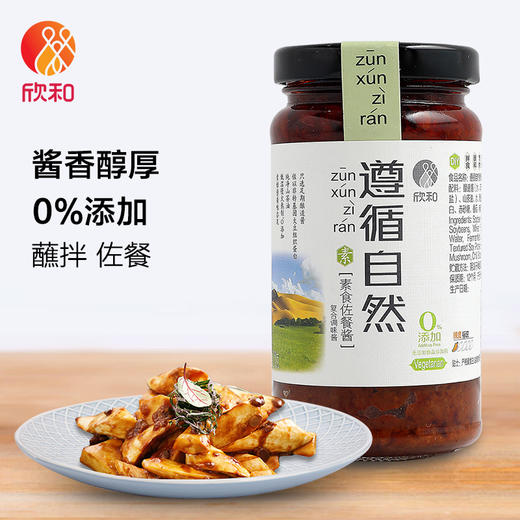 遵循自然 素食佐餐酱  210g 商品图1