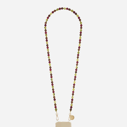 北京仓｜La Coque Française-Harper-彩色 串珠 长款 手机链［法国设计师］ 商品图0