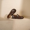 西村名物2025年秋季新款复古褶皱平底防滑舒适百搭深口单鞋乐福鞋T25CM30981 商品缩略图8
