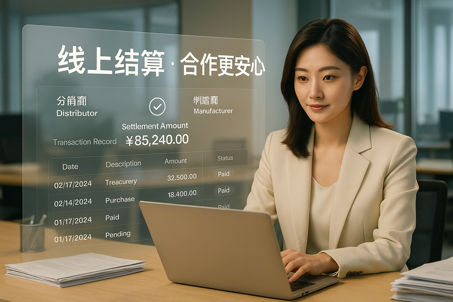 为什么线上结算能提升交易透明度？