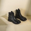 西村名物2025年秋冬新款英伦风洋气高级厚底防滑舒适切尔西靴短靴T25DS49181 商品缩略图7