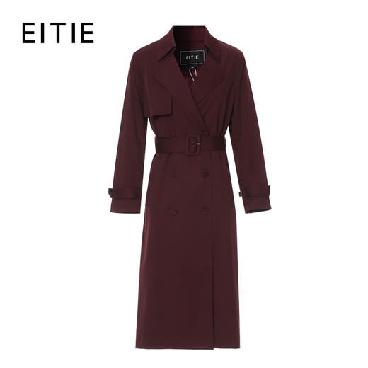 EITIE爱特爱挺括有型腰带收腰气质风衣8304002 商品图6