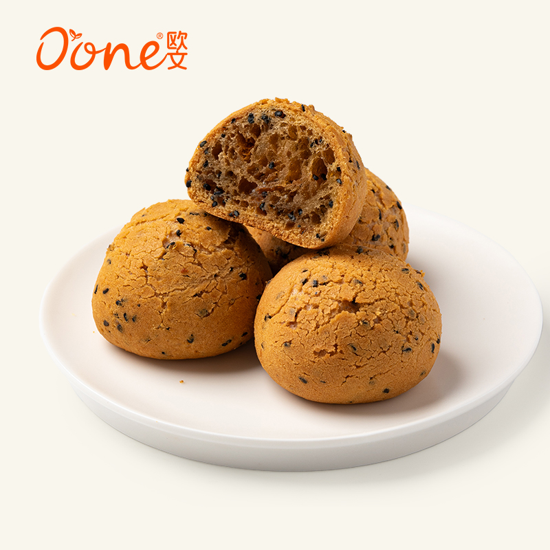 黑芝麻香烤麻薯12粒装