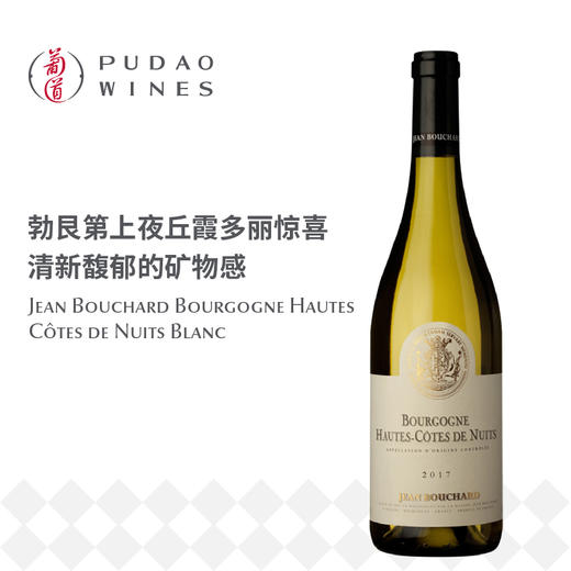 让博夏酒庄上夜丘白葡萄酒 Jean Bouchard Bourgogne Hautes Côtes de Nuits Blanc 商品图0