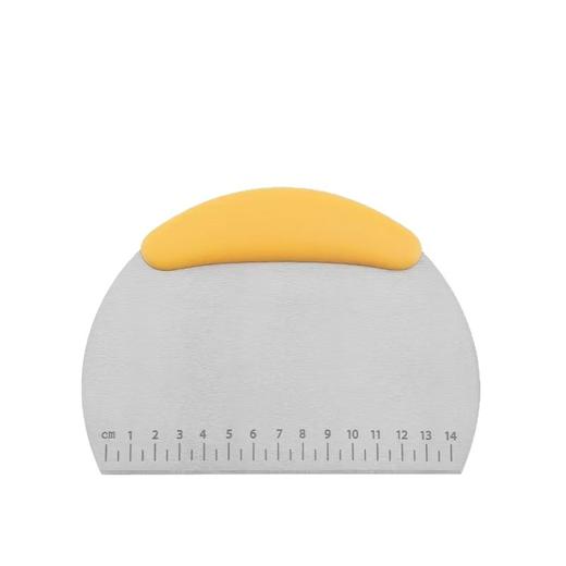 不锈钢切面刀烘焙刮板食品级切面专用刀带刻度切面团神器煎饼刮板/个 商品图4