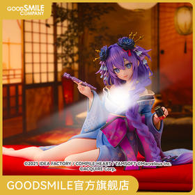 【GSC预售定金】1/7标准比例 绀紫之心 和服Ver. 手办模玩 《闪乱忍忍忍者大战 海王星 -少女们的响艳-》