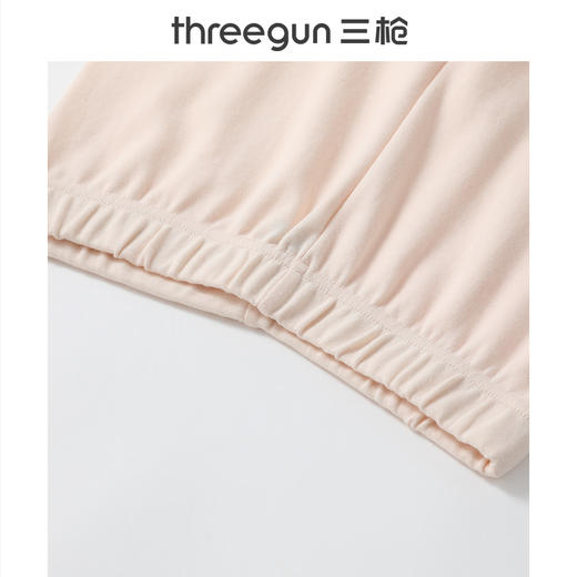 Threegun三枪 【舒肤棉】圆领女士保暖内衣套装-23704D021 商品图4