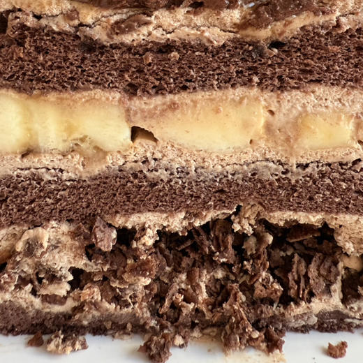 调味奶油蛋糕 | 巧克力焦糖香蕉 - 可可脆焦糖香蕉 商品图1