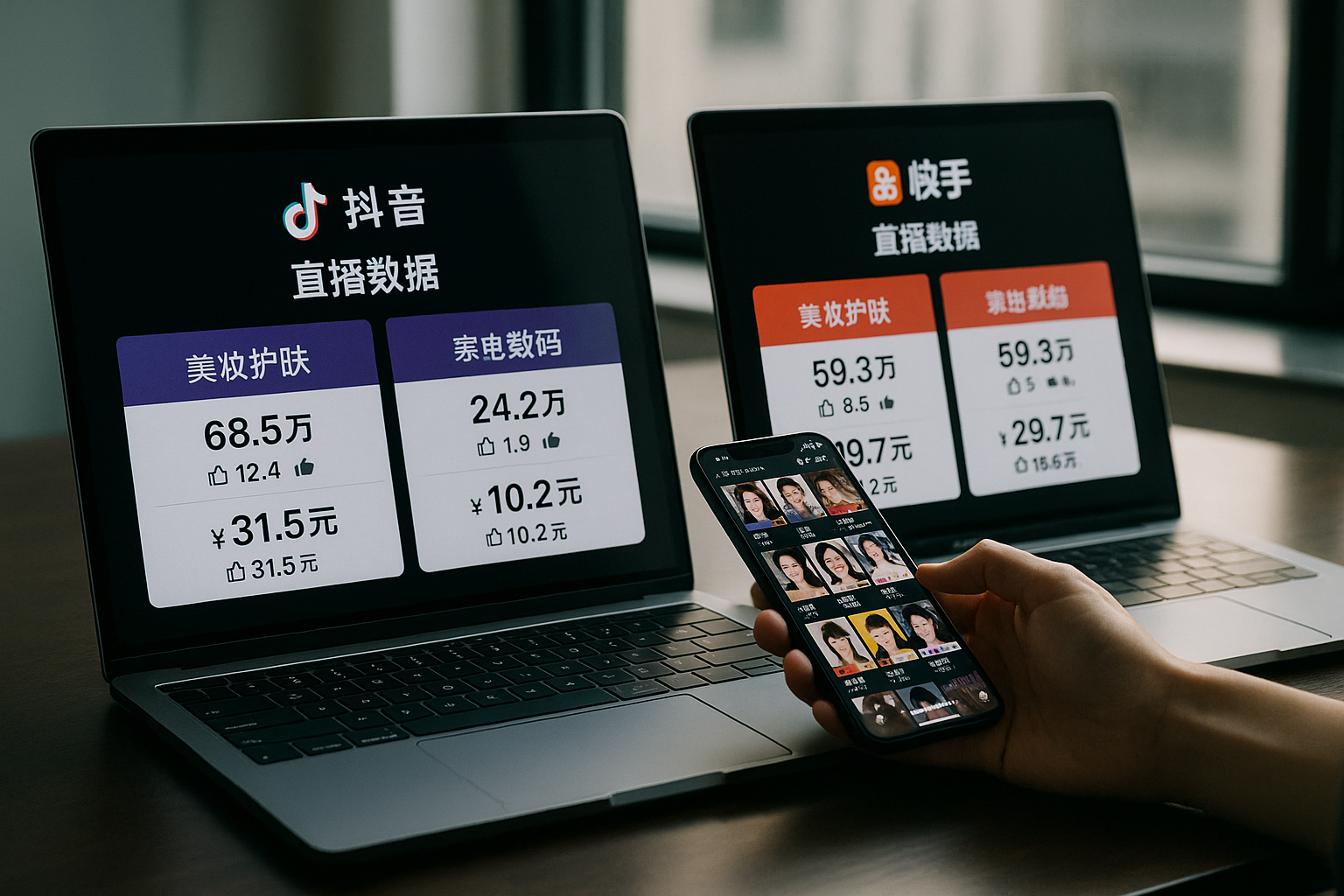 抖音直播哪些品类优势更突出？