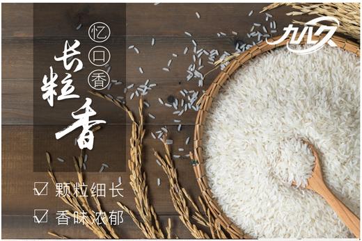 【严选】九八久 忆口香长粒香米 颗粒细长 米香浓郁 4.75kg   (厂家直发） 商品图1