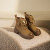 西村名物2025年冬季新款复古厚底增高防滑工装大黄靴休闲短靴马丁靴T25DS49111 商品缩略图7