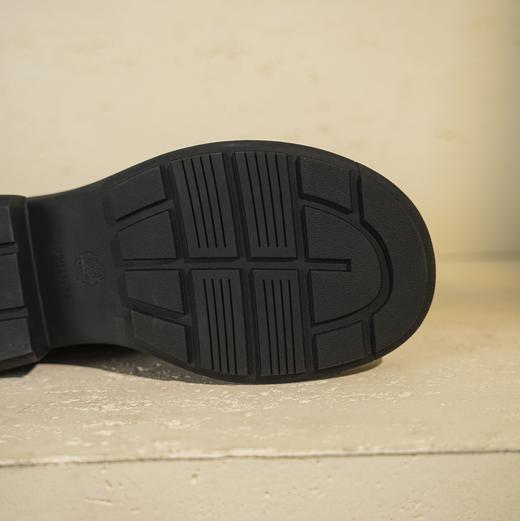 西村名物2025年秋冬新款英伦风洋气高级厚底防滑舒适切尔西靴短靴T25DS49181 商品图10