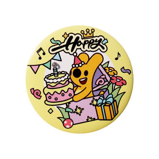 团团庆祝发光吧唧徽章 商品图4