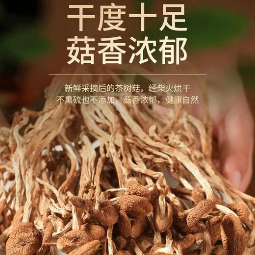 【两山优品】奁之味井冈茶树菇200g 商品图2