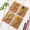 【大号】干花贺卡 创意牛皮纸手工diy贺卡花店送客户节日祝福送人卡片情人教师节 商品缩略图1