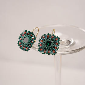 订购8周到｜Lorina Balteanu-Tatienne-翡翠 耳环［法国设计师］