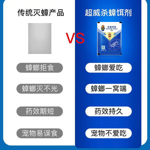 超威蟑螂药家用杀蟑饵剂一窝端去蟑螂神器全锅端杀蟑螂药膏诱饵剂10g 商品图3