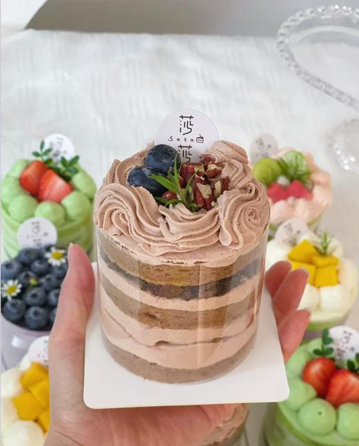 3英寸巧克力香蕉蛋糕 商品图0