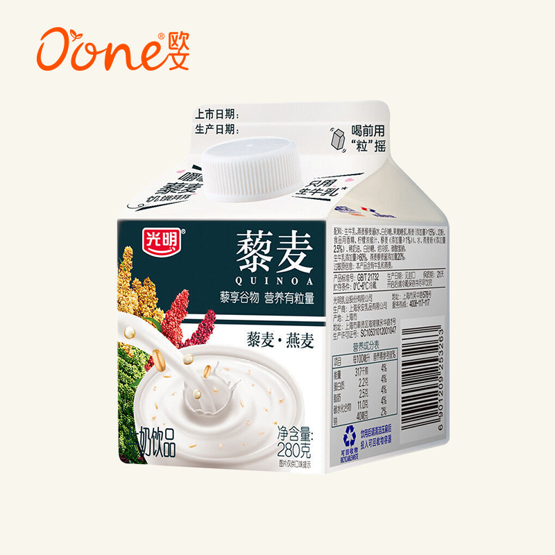 光明藜麦燕麦牛奶