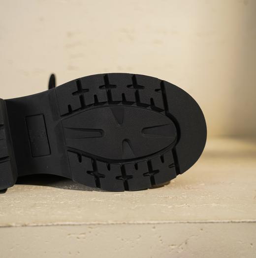 西村名物2025年冬季新款复古厚底增高防滑工装大黄靴休闲短靴马丁靴T25DS49111 商品图10