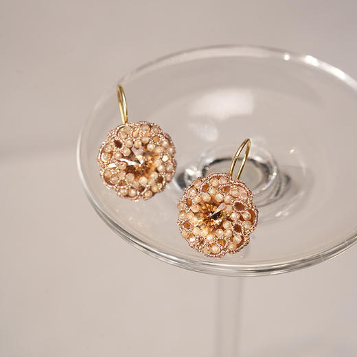 北京仓｜Lorina Balteanu-Dollytta-天然锆石 珍珠 耳环［法国设计师］ 商品图2