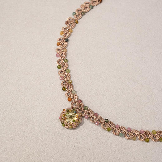 订购8周到｜Lorina Balteanu-Vivienne-碧玺 项链［法国设计师］ 商品图1