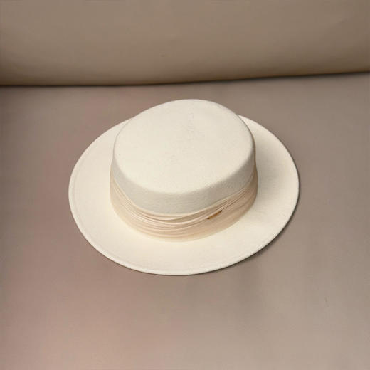 【预售7天，不退不换】良木礼羊毛平顶帽（Q2591632） 商品图2