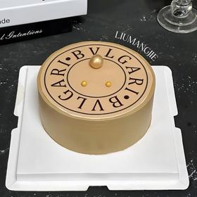 【宝格丽蛋糕】ins风高级感糯米纸男生生日蛋糕