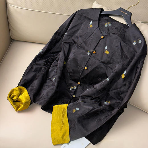 良木礼国风印花外套（Q2591228） 商品图0