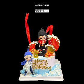 🔥【哪吒魔童国风爆款蛋糕】颠覆传统！