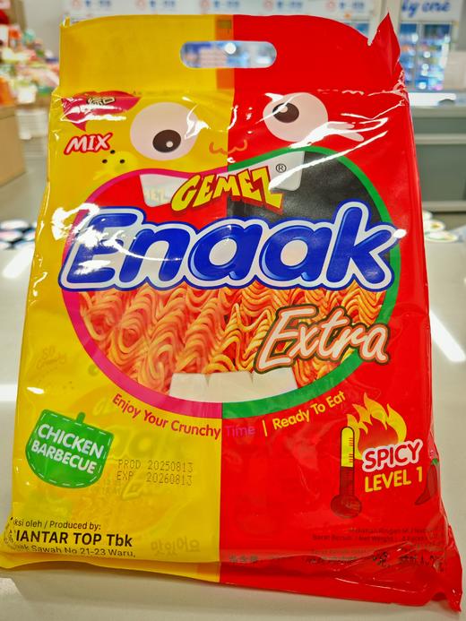 GEMEZ小鸡干脆面（烧烤鸡肉味与辣味） 商品图0