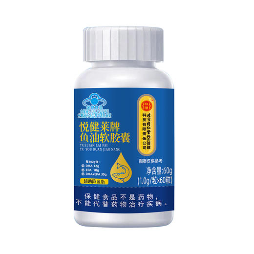  【北京同仁堂鱼油软胶囊】血管清道夫 守护身体活力 开启健康生活 商品图7