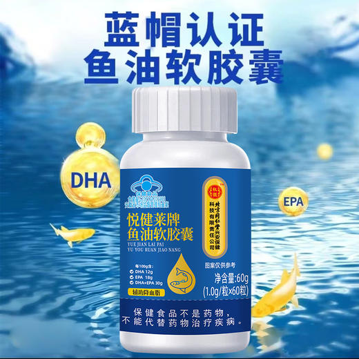  【北京同仁堂鱼油软胶囊】血管清道夫 守护身体活力 开启健康生活 商品图2