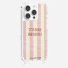 订购6周到｜La Coque Française-Coque-粉色 条纹 手机壳［法国设计师］ 商品缩略图2