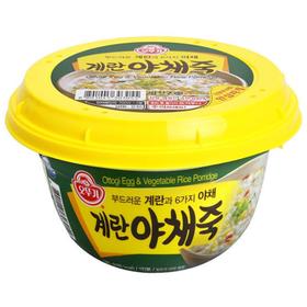 不倒翁鸡蛋蔬菜汤285g오뚜기 계란야채죽