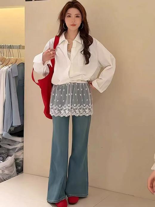 418良粉节|2026 活动爆款 春季推荐2026→【自营】套装！8826 100%棉精致两件套上衣-喜出 商品图1