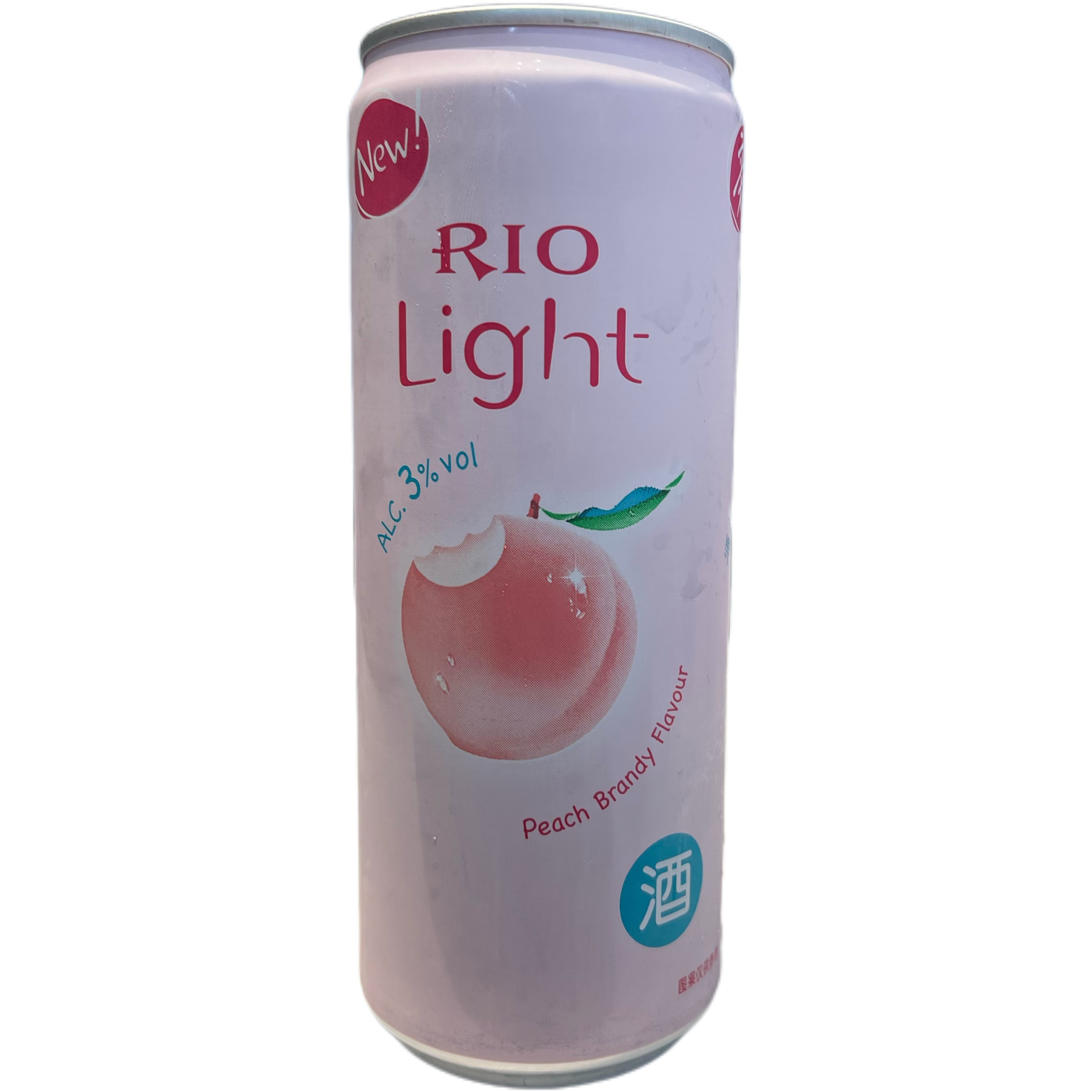RIO3度白桃白兰地风味鸡尾酒(细罐)330ml/瓶（A3-04-02）