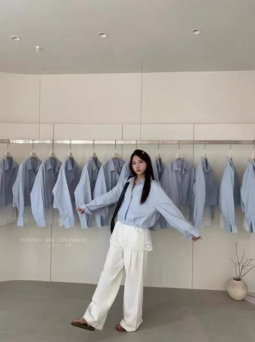 418良粉节|2026 活动爆款 春季推荐2026→【自营】套装！8826 100%棉精致两件套上衣-喜出 商品图6