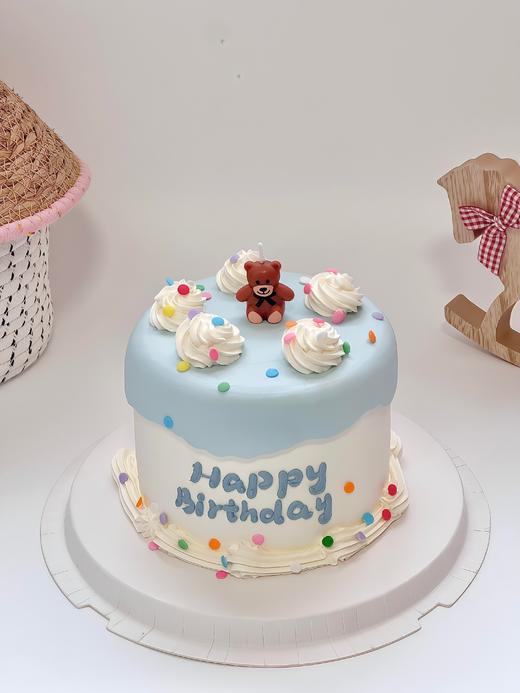 【小熊蜡烛】叮当CAKE爆款生日蛋糕-鲜果奶油蛋糕 商品图0