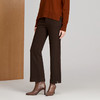 EITIE爱特爱腰头小细边拼 接设计精致耐看款式简洁百搭冬季新款裤子8405110 商品缩略图2