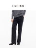 LIYIHAN 2025年秋冬新款职场通勤直筒牛仔裤女复古裤子小众设计感 商品缩略图2