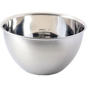 日本吉川304不锈钢料理盆洗菜盆沥水盆24cm